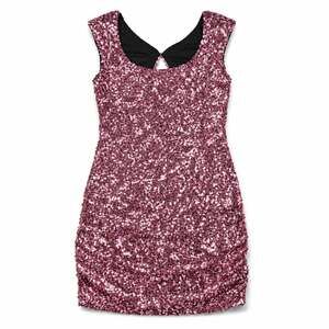 Aqua Dresses Pink Sequin Sleeveless Mini Dress Size 2
